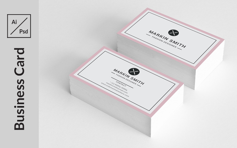 Classic Business Card - Corporate Identity Template