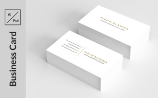 Clean Business Card - Corporate Identity Template