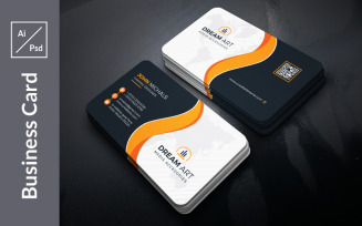 John Simple Business Card - Corporate Identity Template