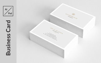 Mical Professional Business card - Corporate Identity Template