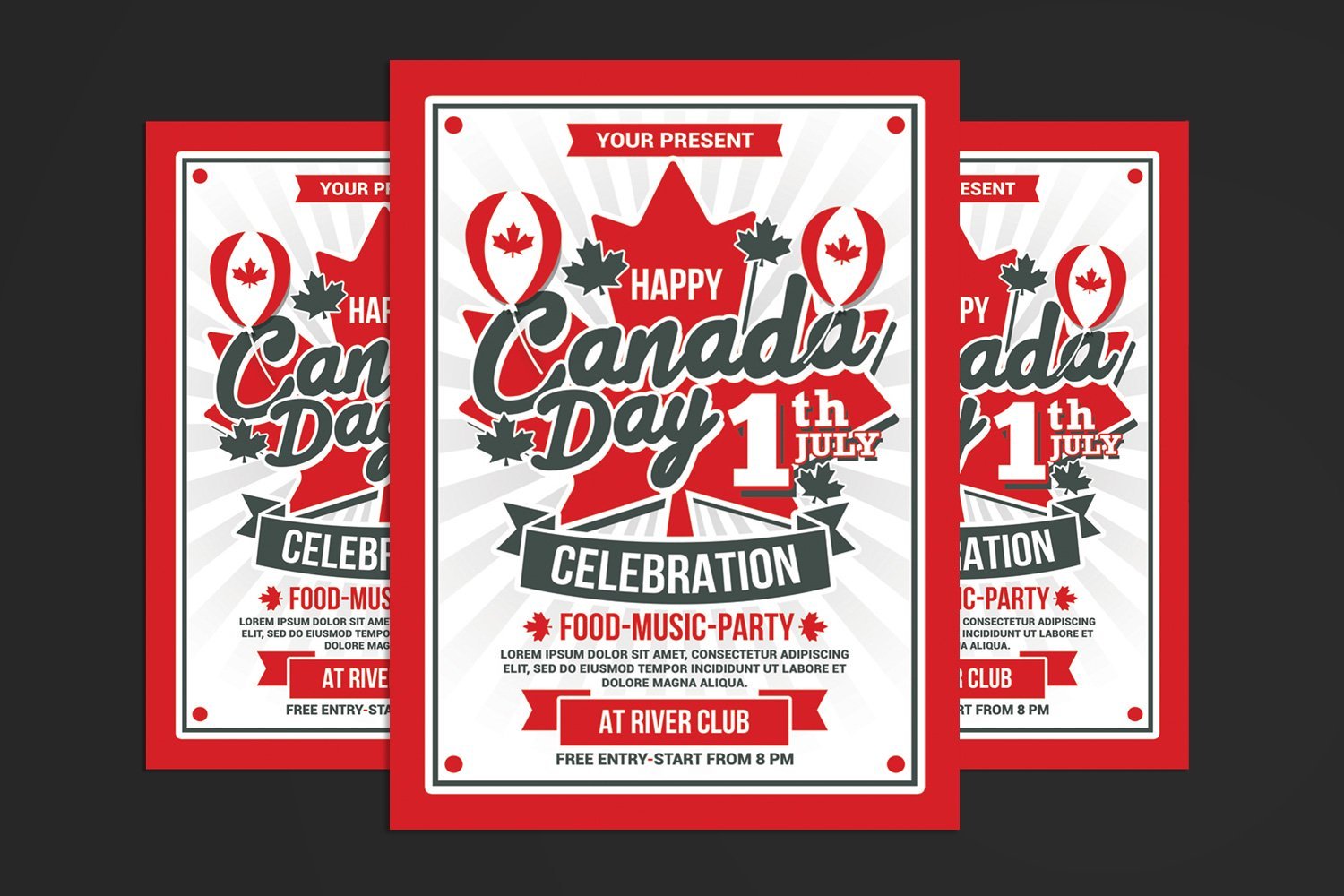 Kit Graphique #105203 Anniversary Canada Divers Modles Web - Logo template Preview