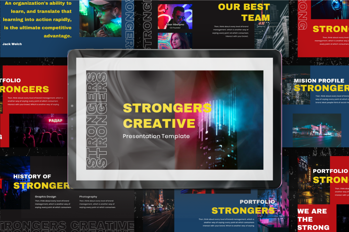 Strongers Creative - Keynote template
