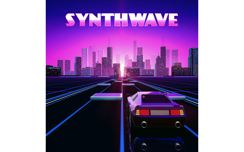 Kit Graphique #105258 Synthwave Synthpop Divers Modles Web - Logo template Preview