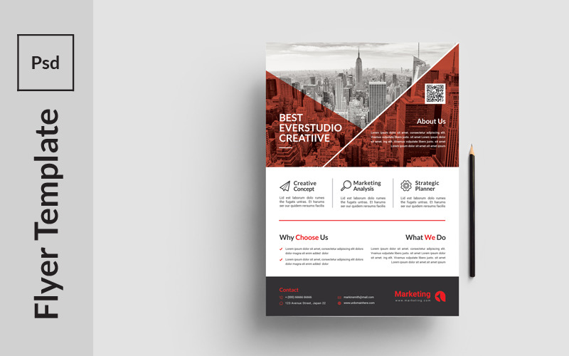 Modern Flyer - Corporate Identity Template