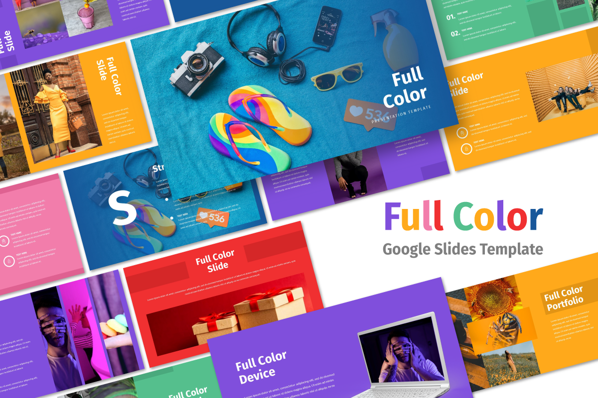 Full Color - Multipurpose Google Slides