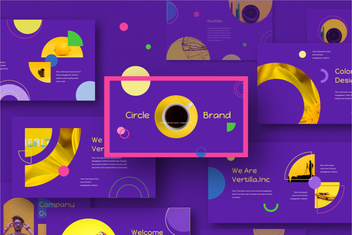 Circle Brand Keynote Template