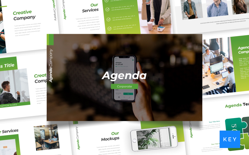 Agenda - Business - Keynote template Keynote Template
