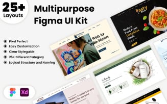 Universe | Multi-Purpose PSD, XD & Figma Templates Files