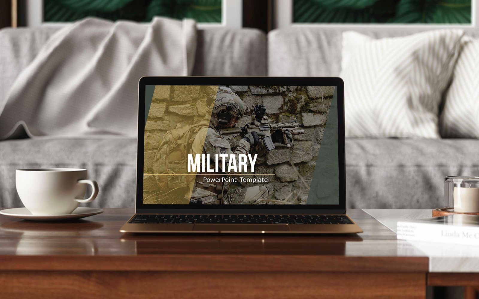 Kit Graphique #105456 Military Powerpoint Divers Modles Web - Logo template Preview