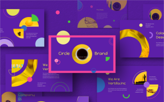Circle Brand PowerPoint template