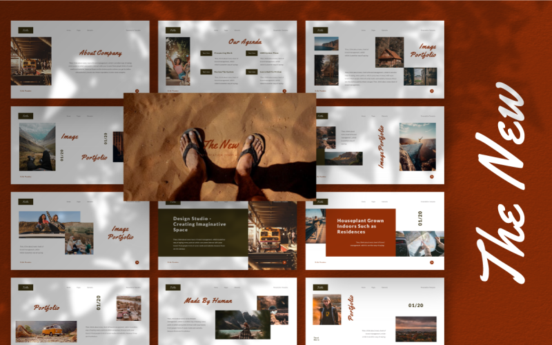 The New PowerPoint template PowerPoint Template