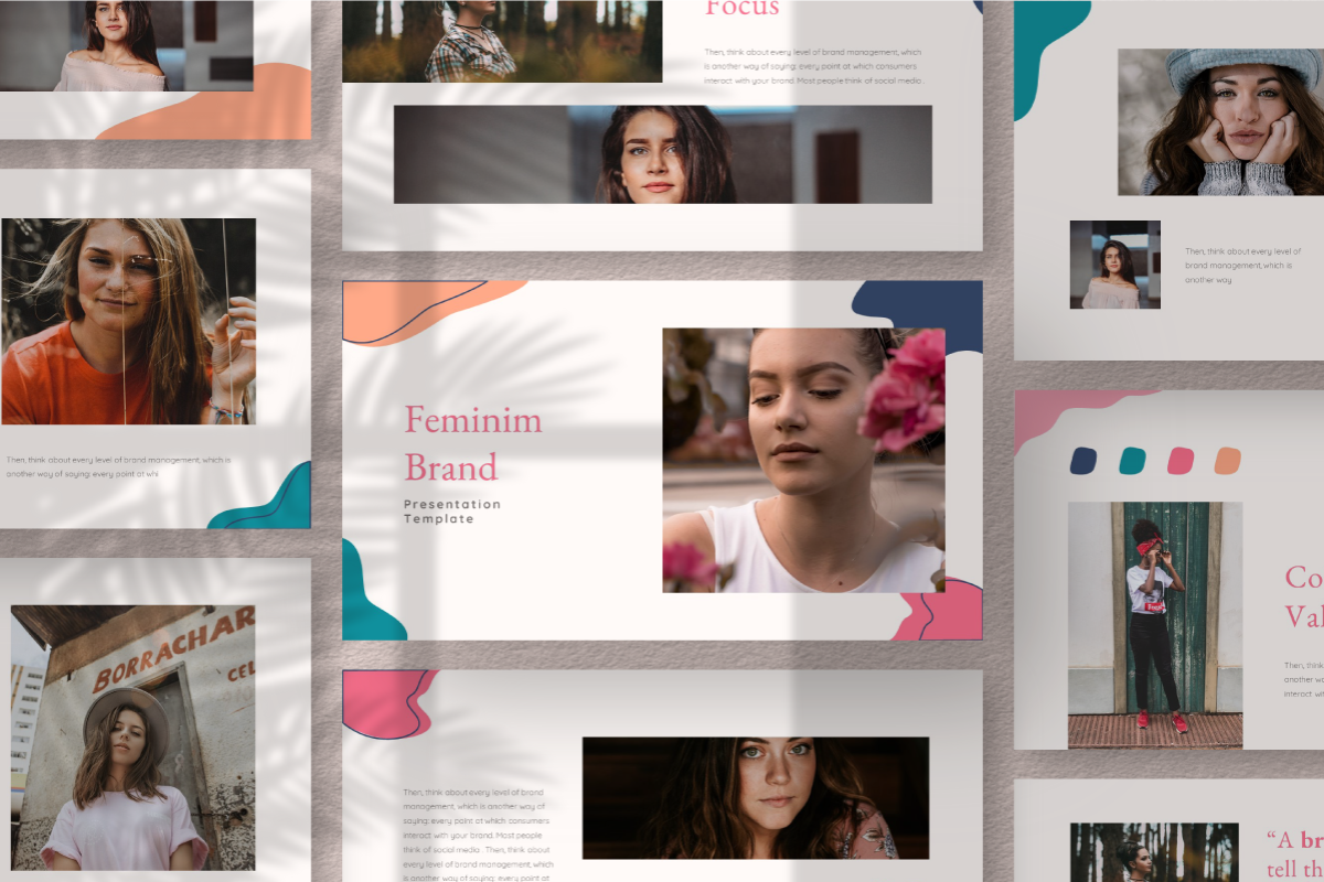 Feminim Brand - Keynote template