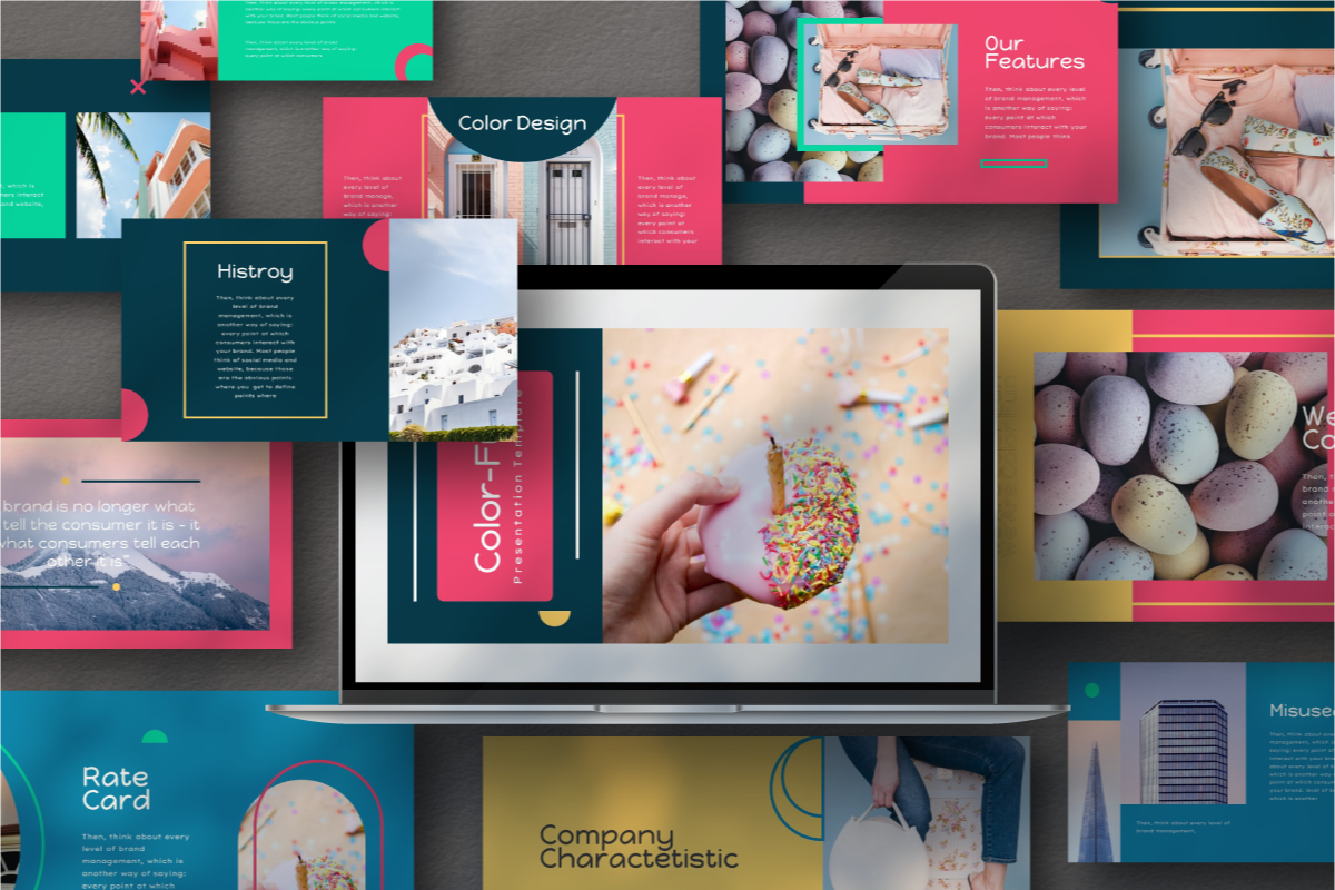 Color Fun PowerPoint template