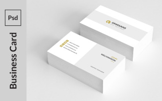 Clean Line Business Card - Corporate Identity Template