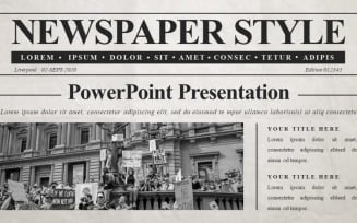 Best Newspaper PowerPoint template