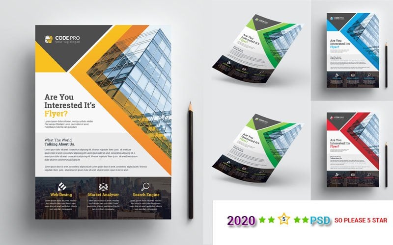 Kit Graphique #105984 Entreprise Prospectus Divers Modles Web - Logo template Preview