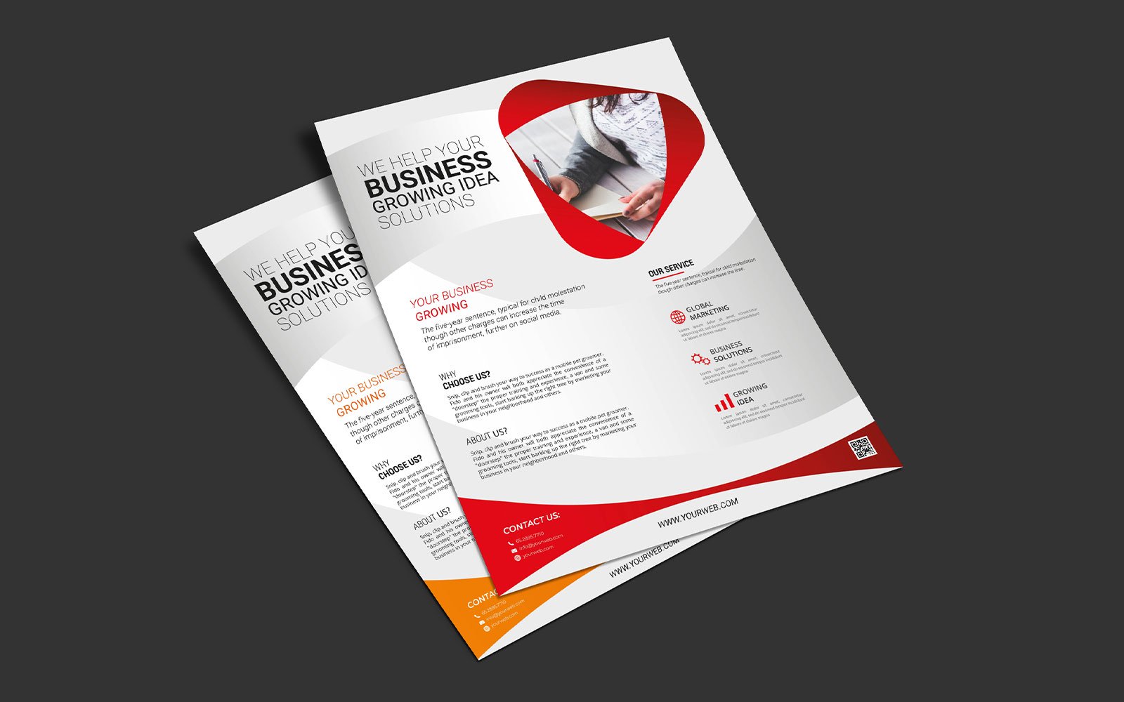 Kit Graphique #106052 Prospectus Template Web Design - Logo template Preview