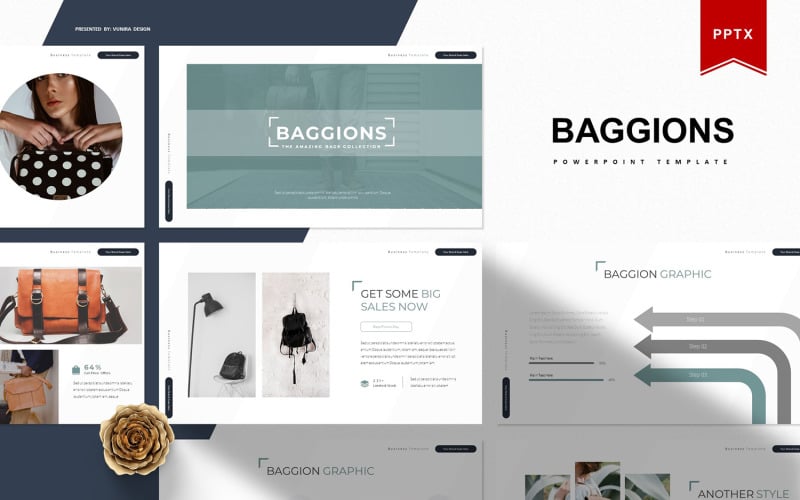 Baggions | PowerPoint template PowerPoint Template