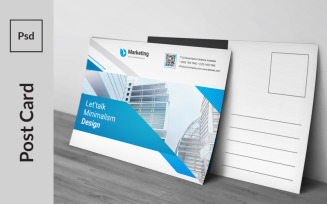 Creative Clean Design Postcard - Corporate Identity Template