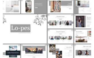 Lopes PowerPoint template