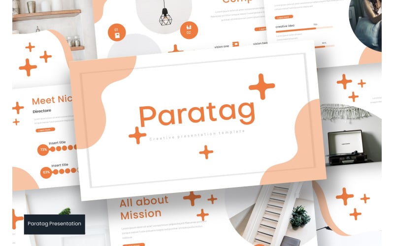 Paratag PowerPoint template PowerPoint Template