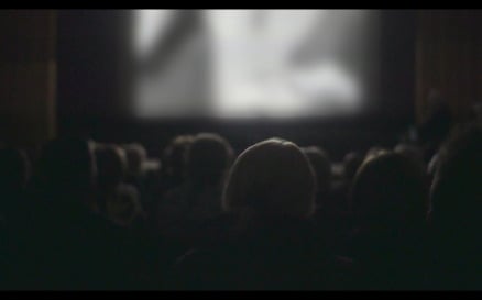 People Watching Film in the Cinema - Stock Video