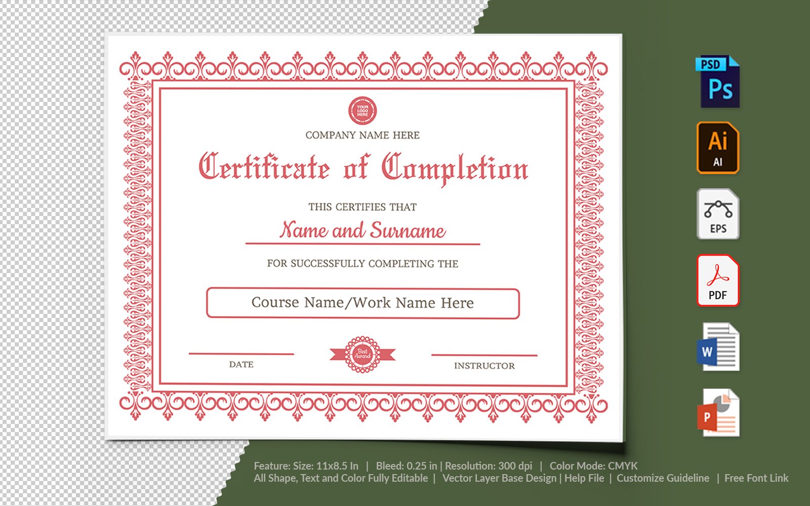 Template #106252 Appreciation Recognition Webdesign Template - Logo template Preview