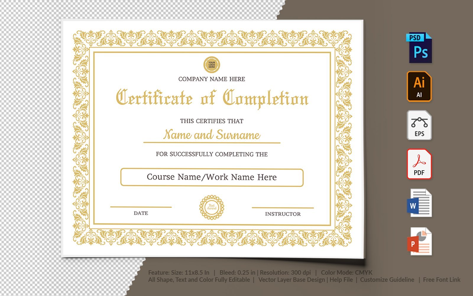 Template #106255 Appreciation Recognition Webdesign Template - Logo template Preview