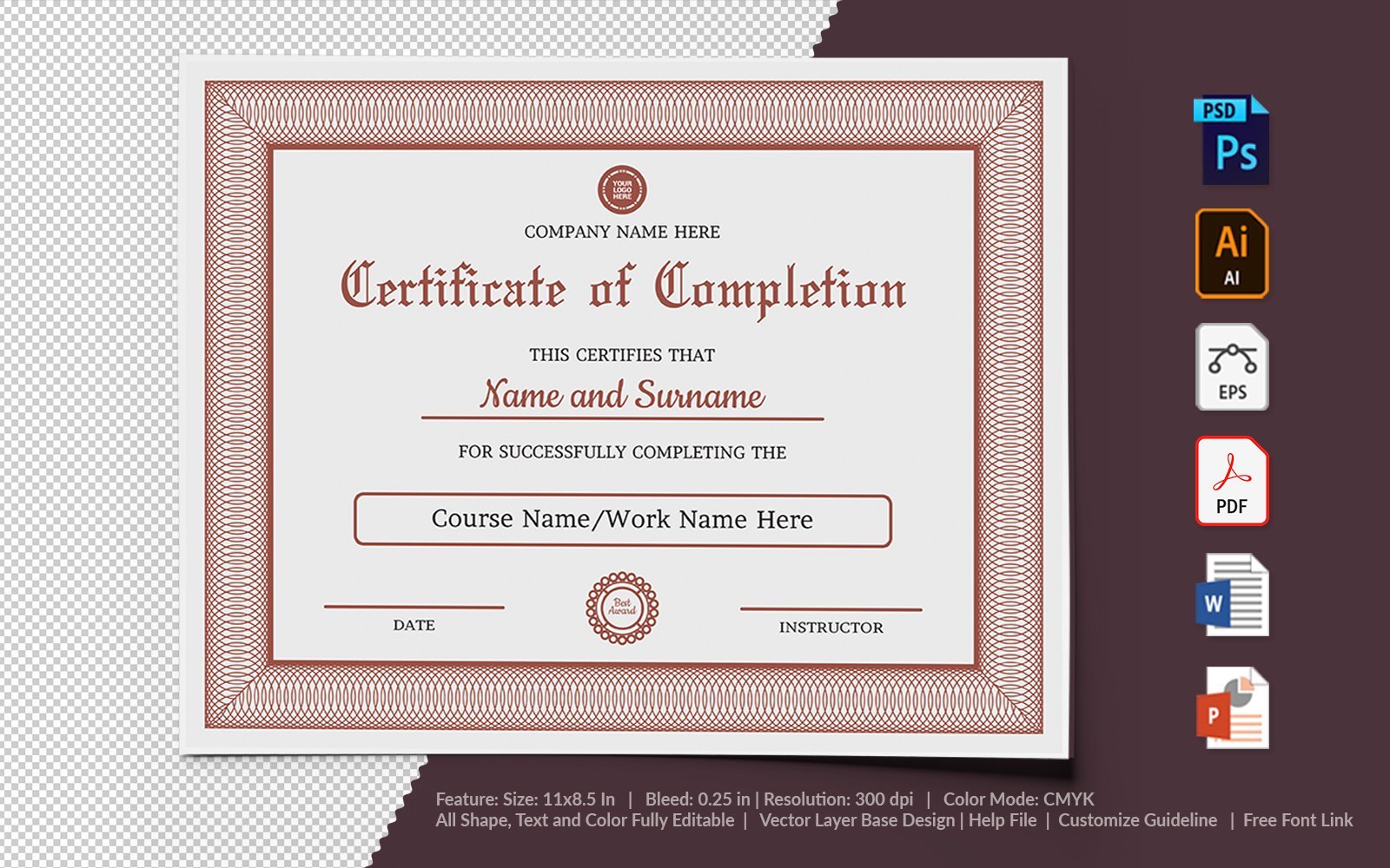 Template #106261 Appreciation Recognition Webdesign Template - Logo template Preview