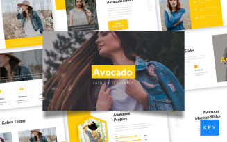 Avocado - Fashion - Keynote template