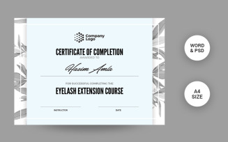 Creative Design Certificate Template