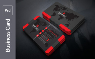 Creative Michal Business Card - Corporate Identity Template