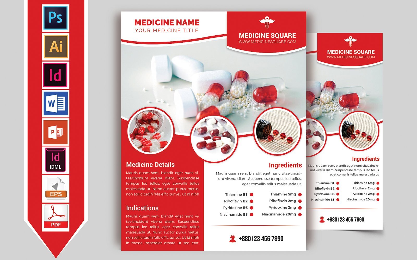 Kit Graphique #106366 Medicine Pharmacy Divers Modles Web - Logo template Preview