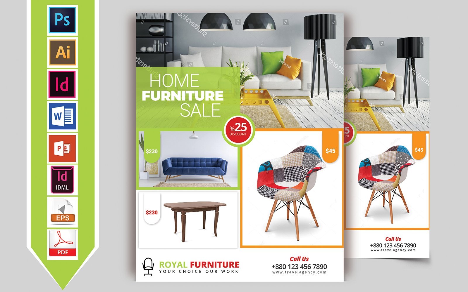 Kit Graphique #106380 Furniture Shop Divers Modles Web - Logo template Preview