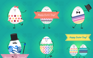 Happy Easter Eggs - Corporate Identity Template