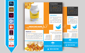 Medicine Promotional Flyer Vol-01 - Corporate Identity Template