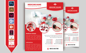 Medicine Promotional Flyer Vol-03 - Corporate Identity Template