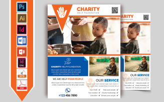 Charity Donation Flyer Vol-03 - Corporate Identity Template