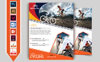 Cycle Shop Flyer Vol-02 - Corporate Identity Template