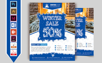 Winter Sale Flyer Vol-02 - Corporate Identity Template