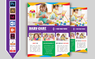Baby Care Flyer Vol-02 - Corporate Identity Template
