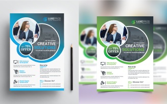 Colorful Business Flyer - Corporate Identity Template
