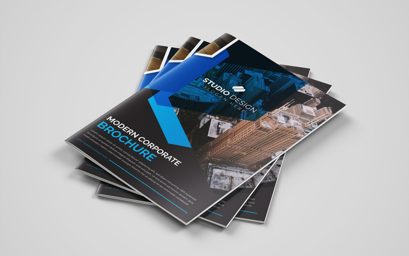 Decagon Pages Brochure - Corporate Identity Template