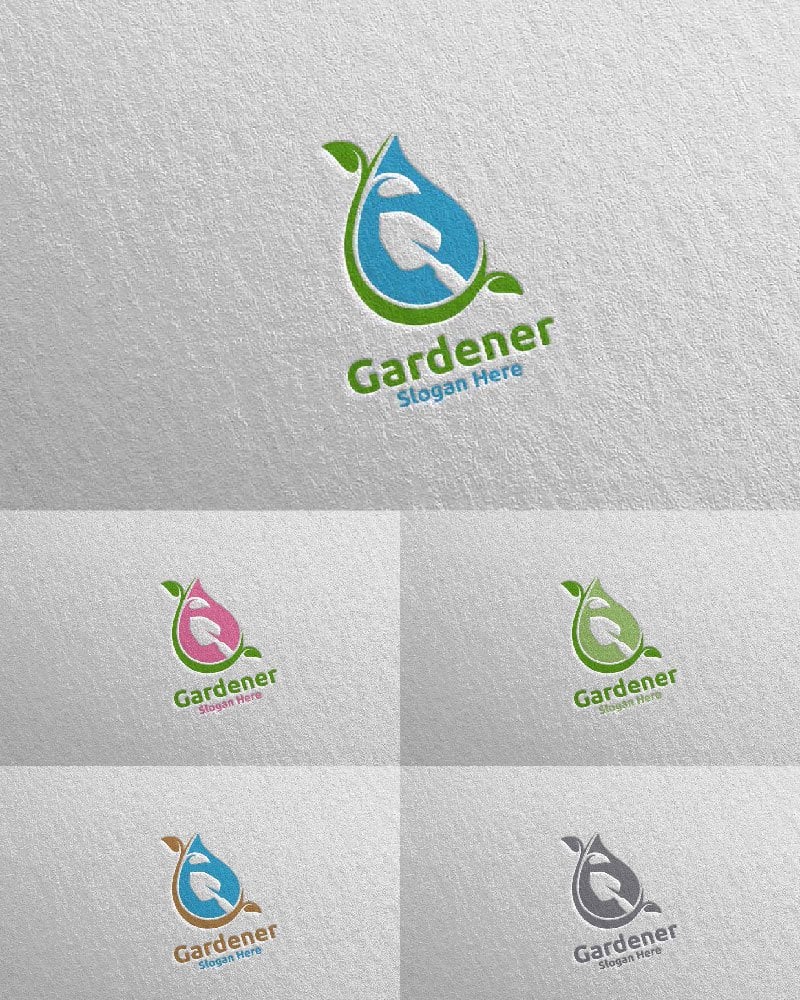 Template #106940 Zen Plants Webdesign Template - Logo template Preview