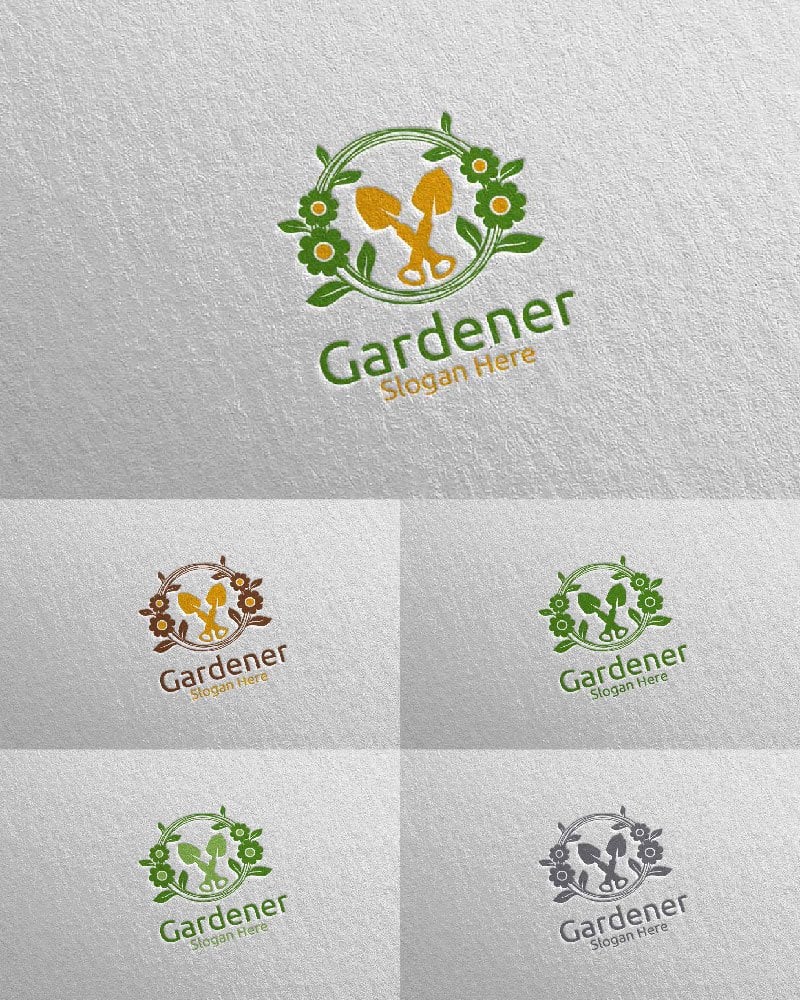 Kit Graphique #106941 Garden Zen Divers Modles Web - Logo template Preview
