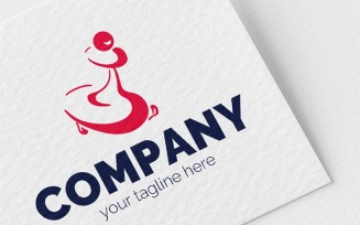 Logo, graphic sign, combines: Pawn Courier