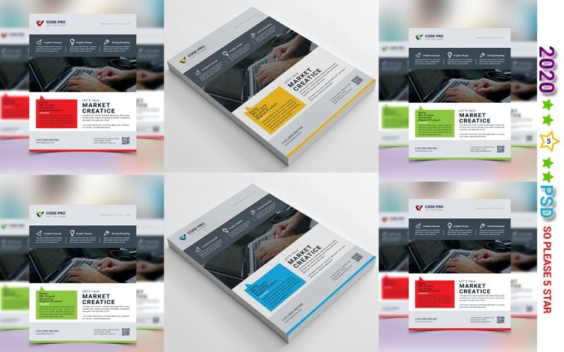 Kit Graphique #107053 Entreprise Prospectus Divers Modles Web - Logo template Preview