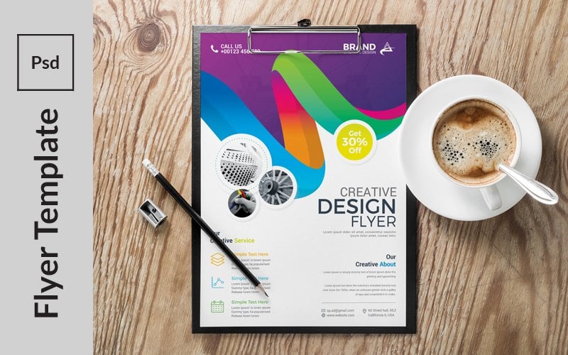 Kit Graphique #107084 A4 Advertisement Divers Modles Web - Logo template Preview