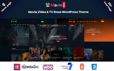 Moviestar - Online Movie, Video & TV Show WordPress Theme