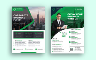 Corporate Business Flyer Template Design - Corporate Identity Template